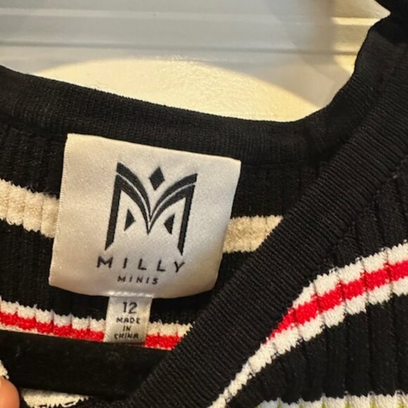 Milly minis dress colorful stripes kids 12yo - Picture 4 of 4